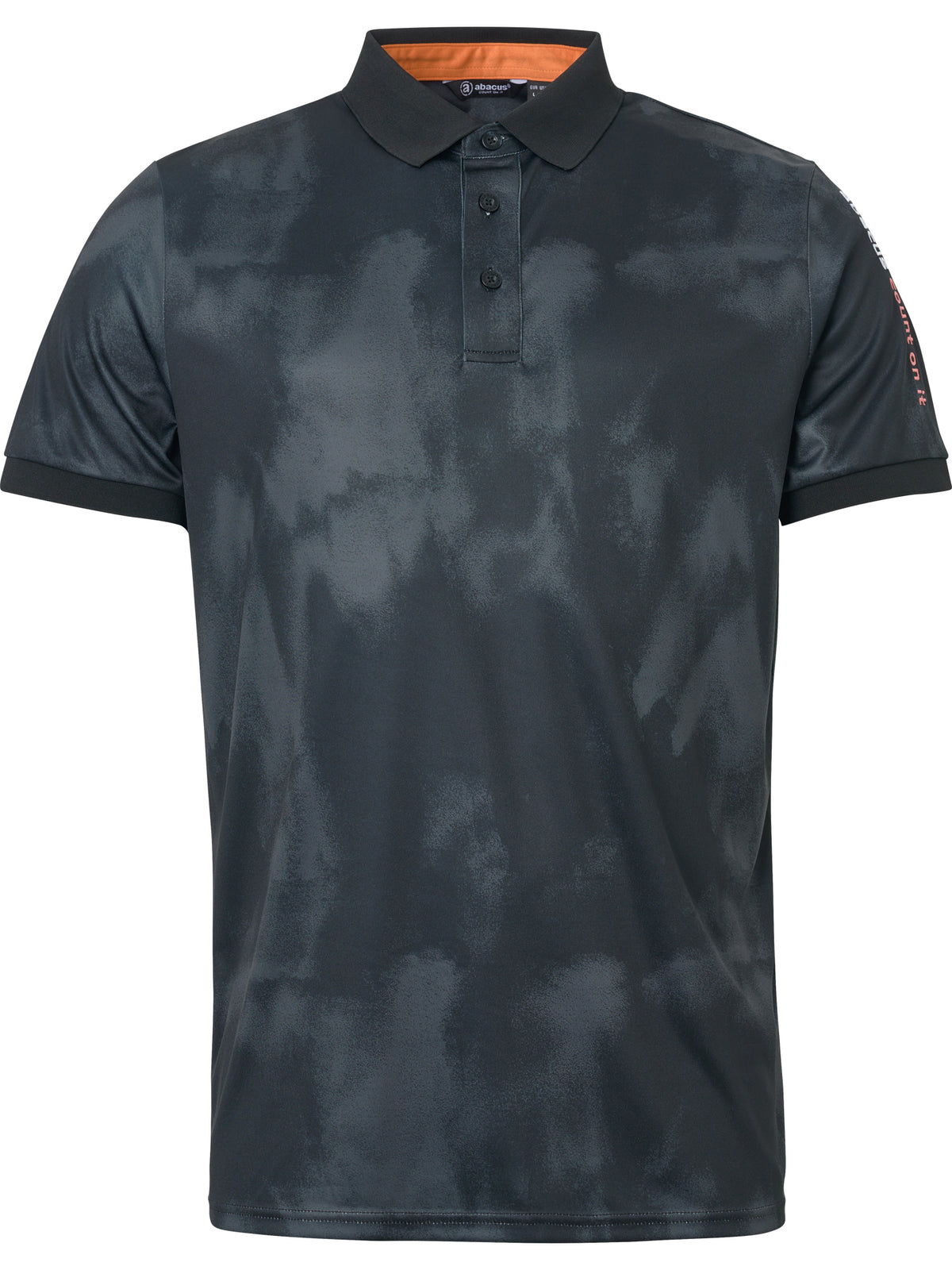 Mens Lahinch drycool polo - black/grey-6