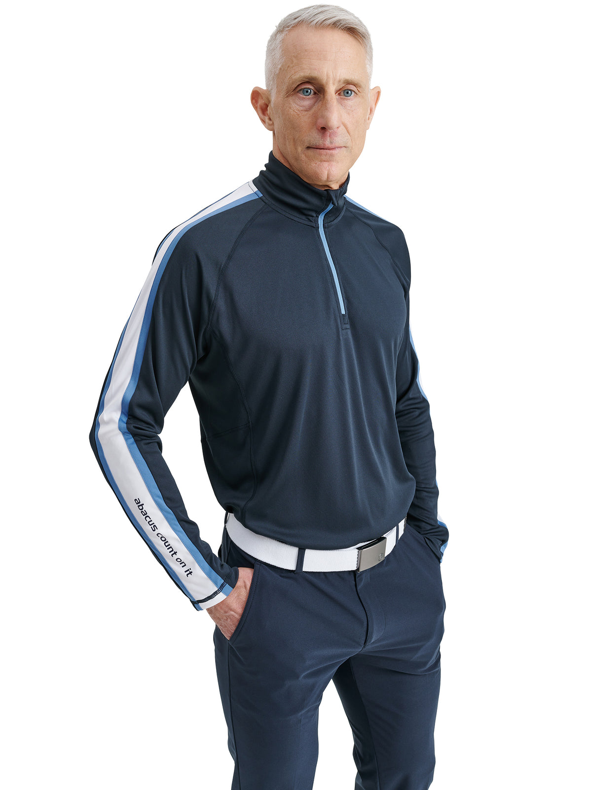 Mens Tenby longsleeve - navy-1