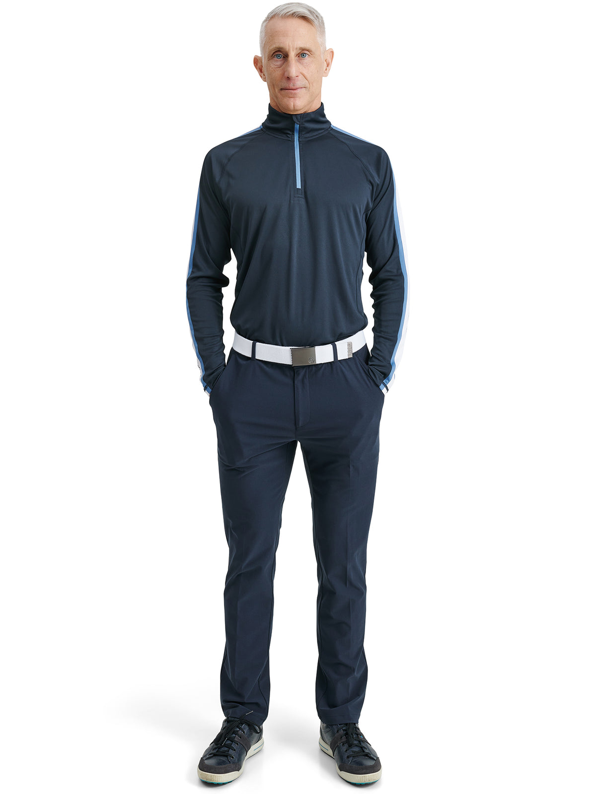 Mens Tenby longsleeve - navy-3
