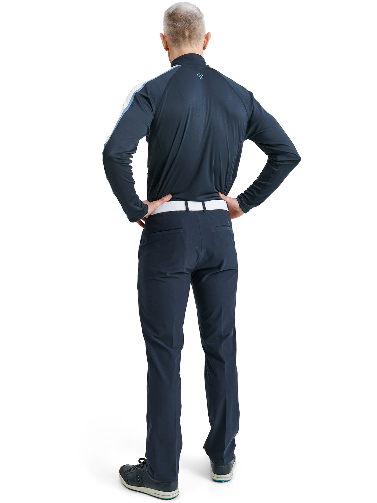 Mens Tenby longsleeve - navy-6