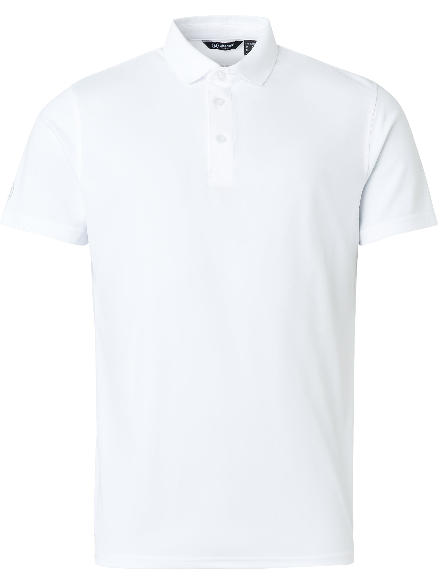 Mens Cray drycool polo - white-5