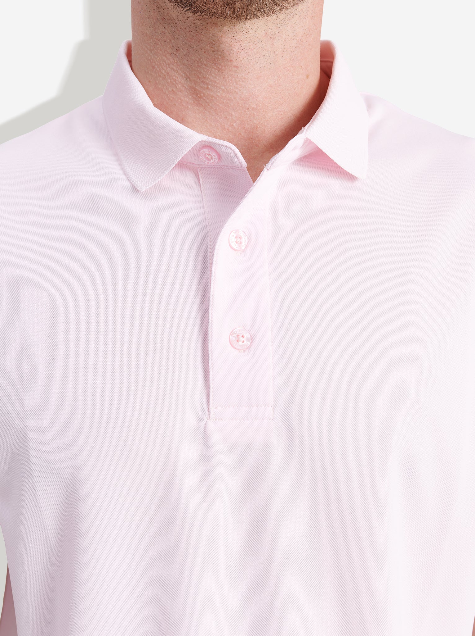 Mens Cray drycool polo - lt.pink-6
