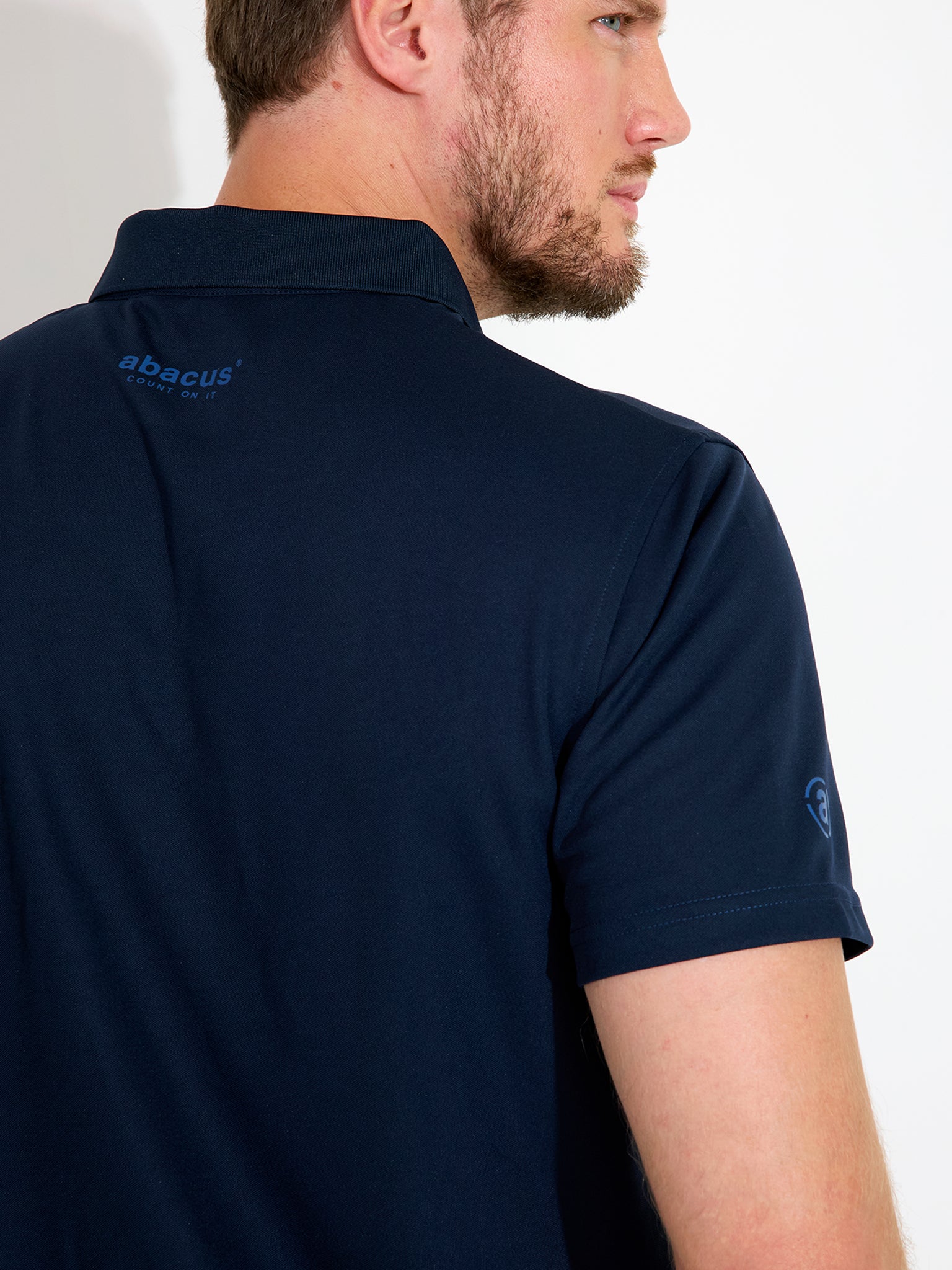 Mens Cray drycool polo - navy-4