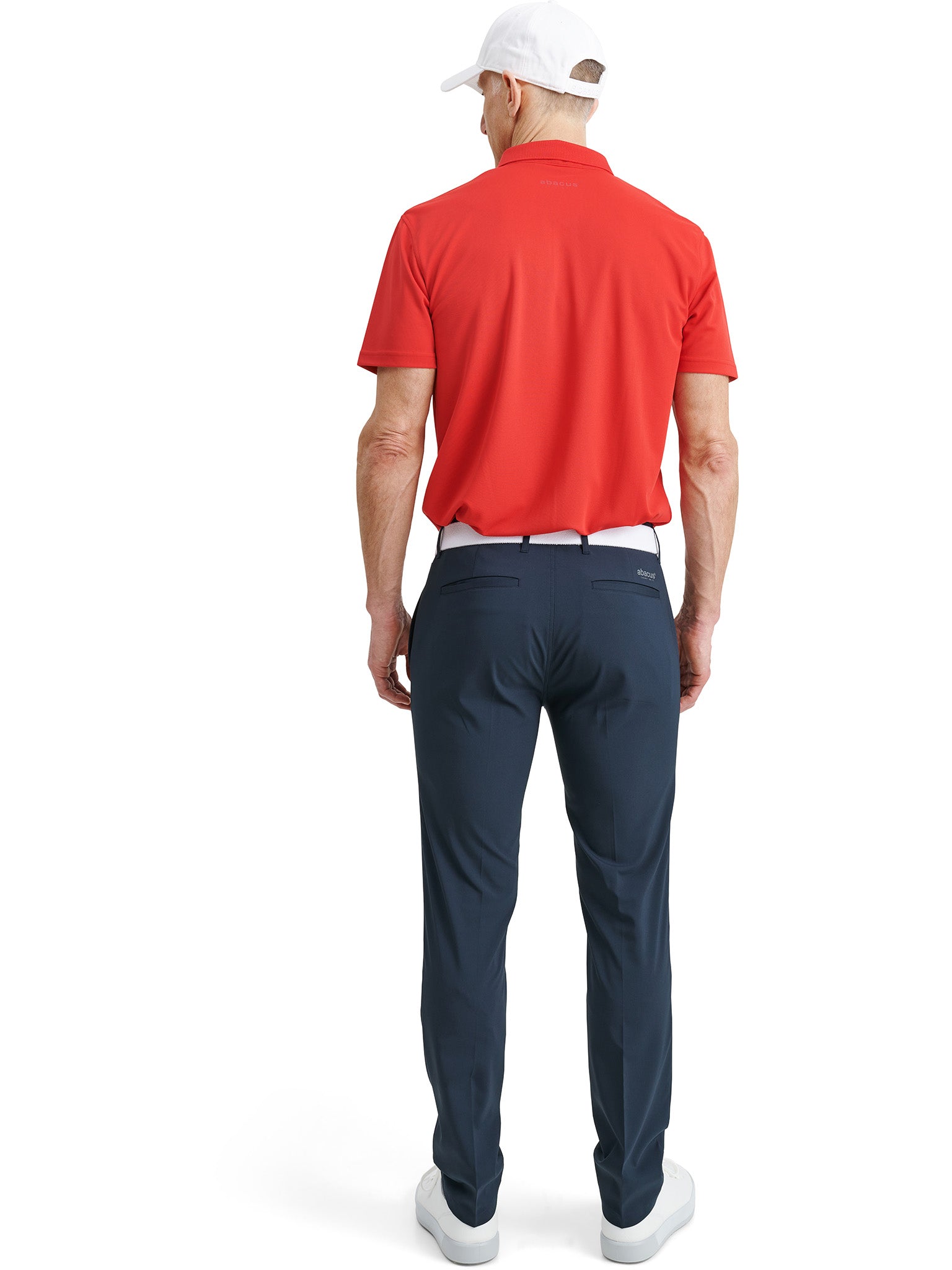 Mens Cray drycool polo - red-4