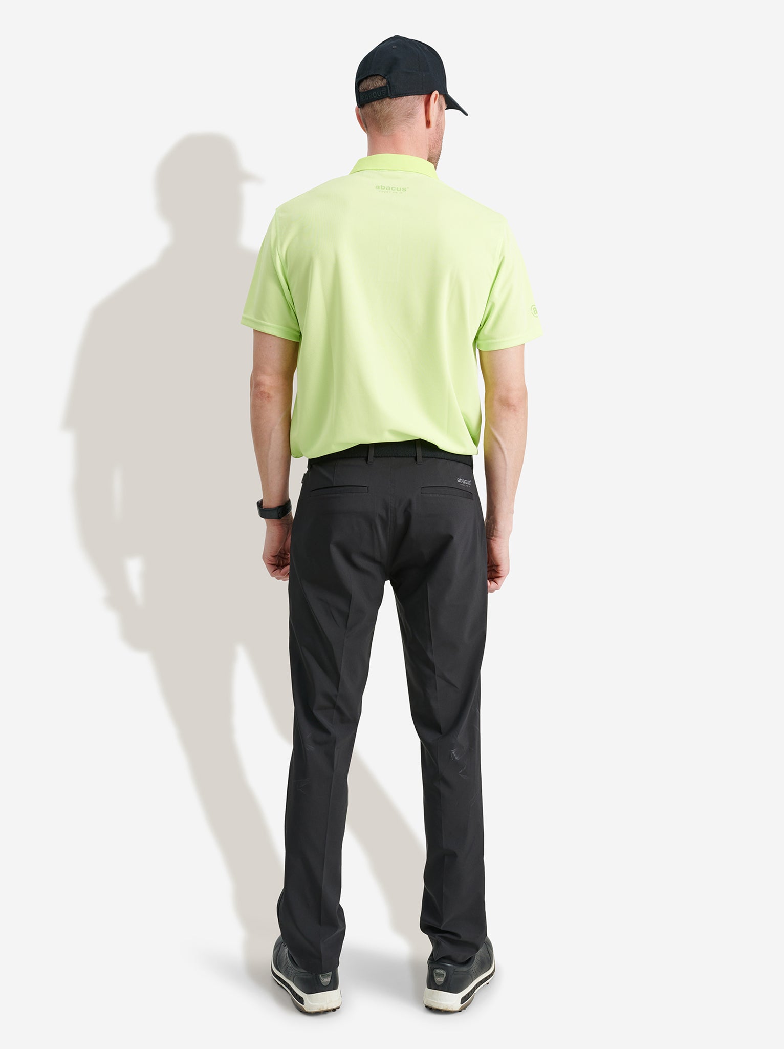 Mens Cray drycool polo - lime-3