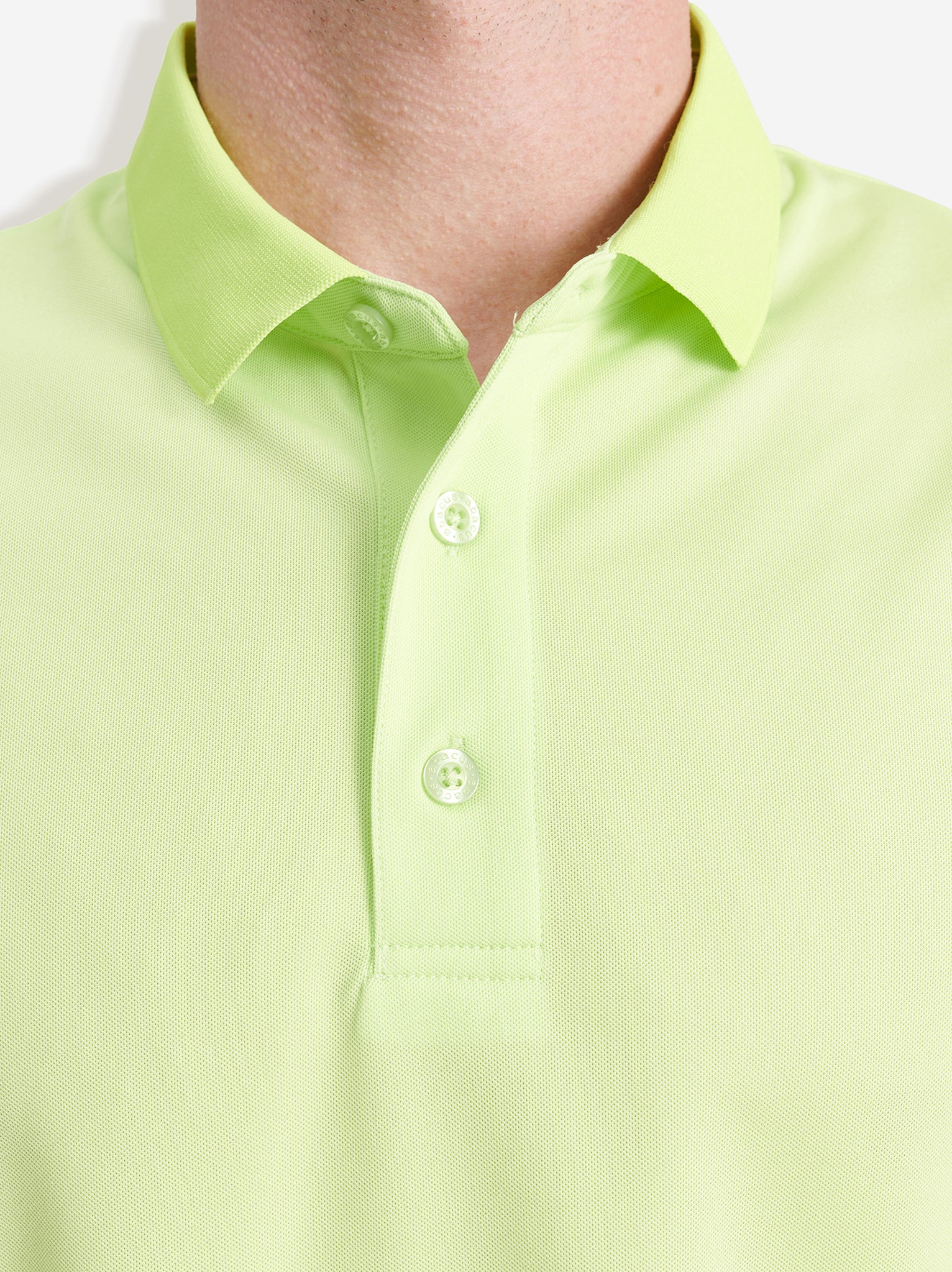 Mens Cray drycool polo - lime-4