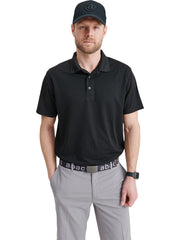 Mens Cray drycool polo - black