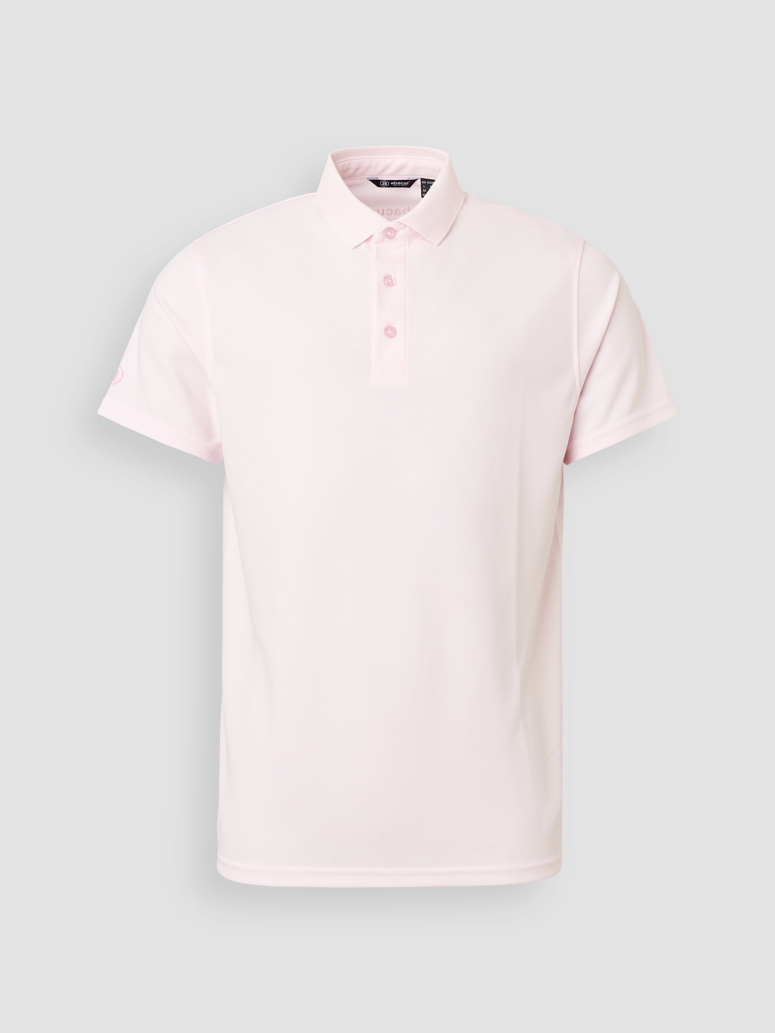 Mens Cray drycool polo - lt.pink