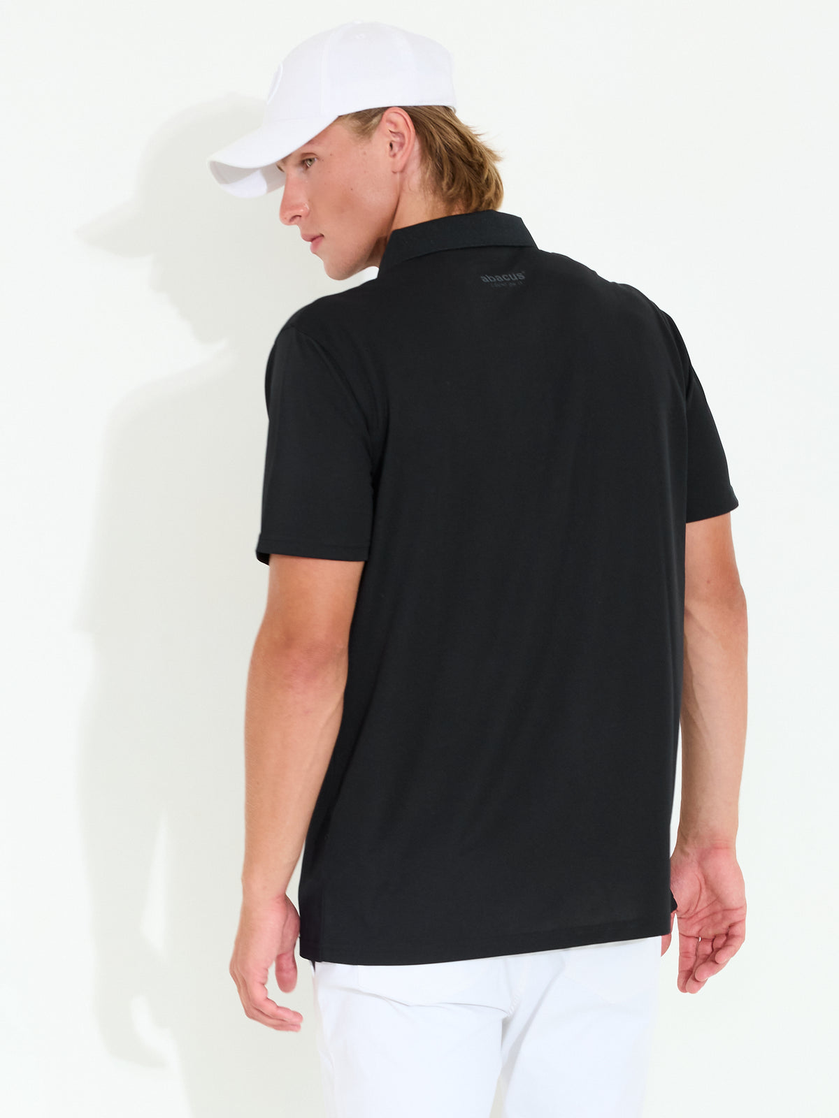 Mens Cray drycool polo - black