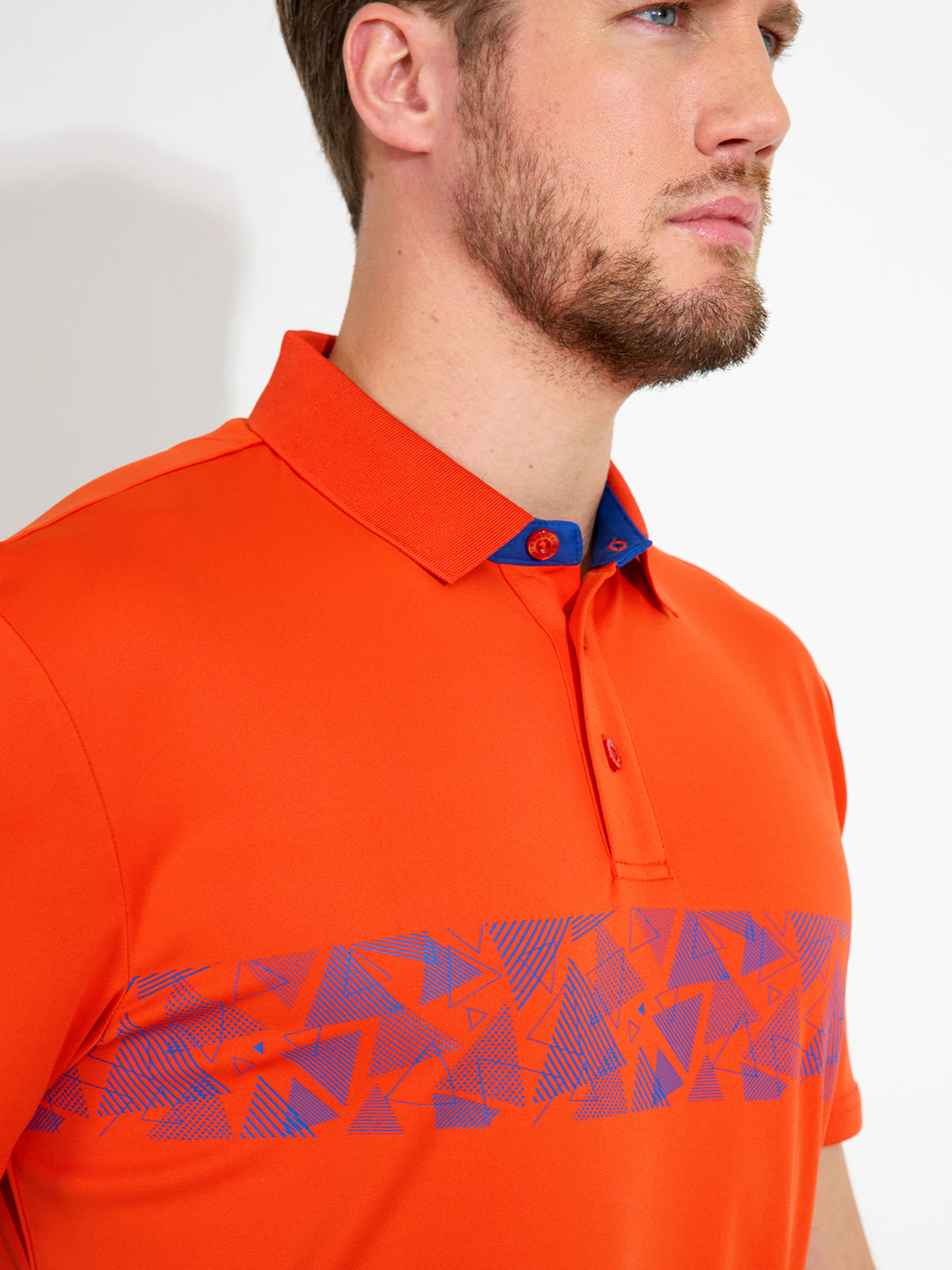 Mens Walton drycool polo - lobster-3