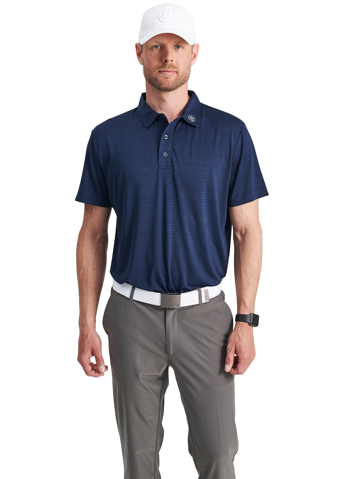 Mens Kauri polo - navy-1