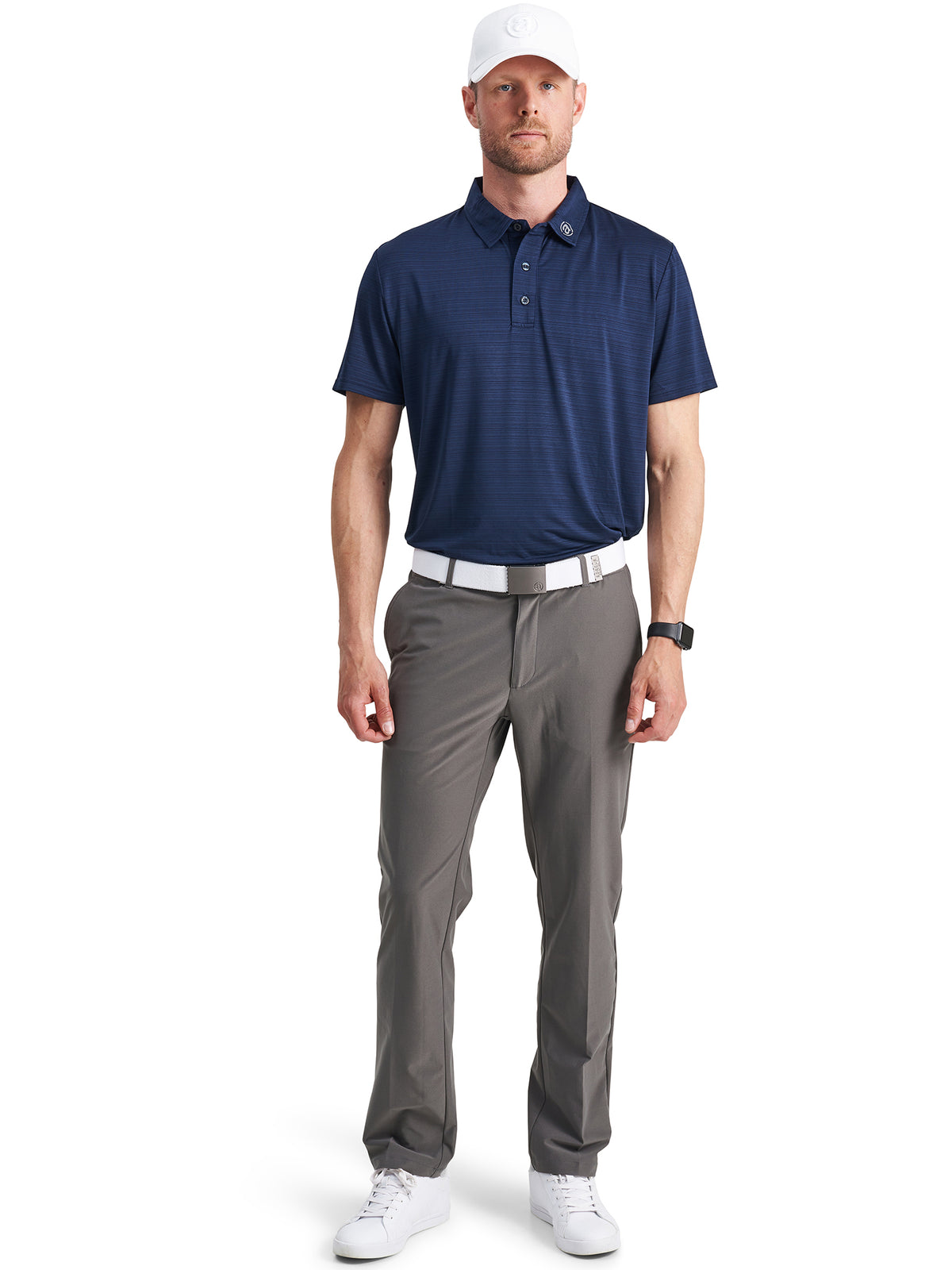 Mens Kauri polo - navy-3