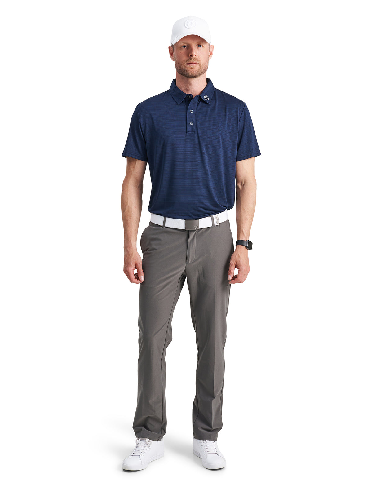 Mens Kauri polo - navy-4