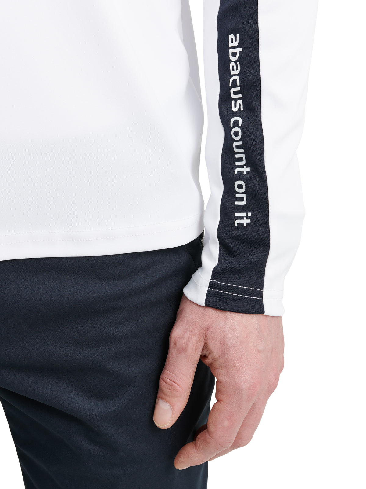Mens Cypress longsleeve - white/navy-3