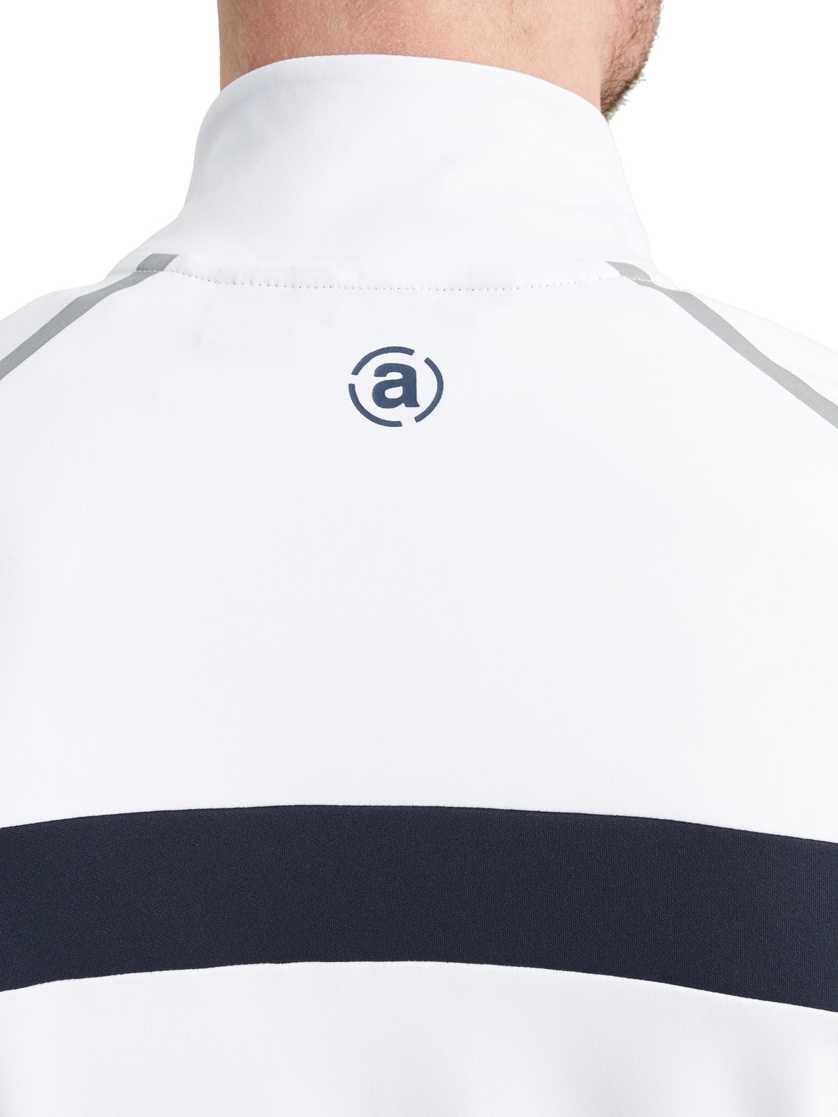 Mens Cypress longsleeve - white/navy-4