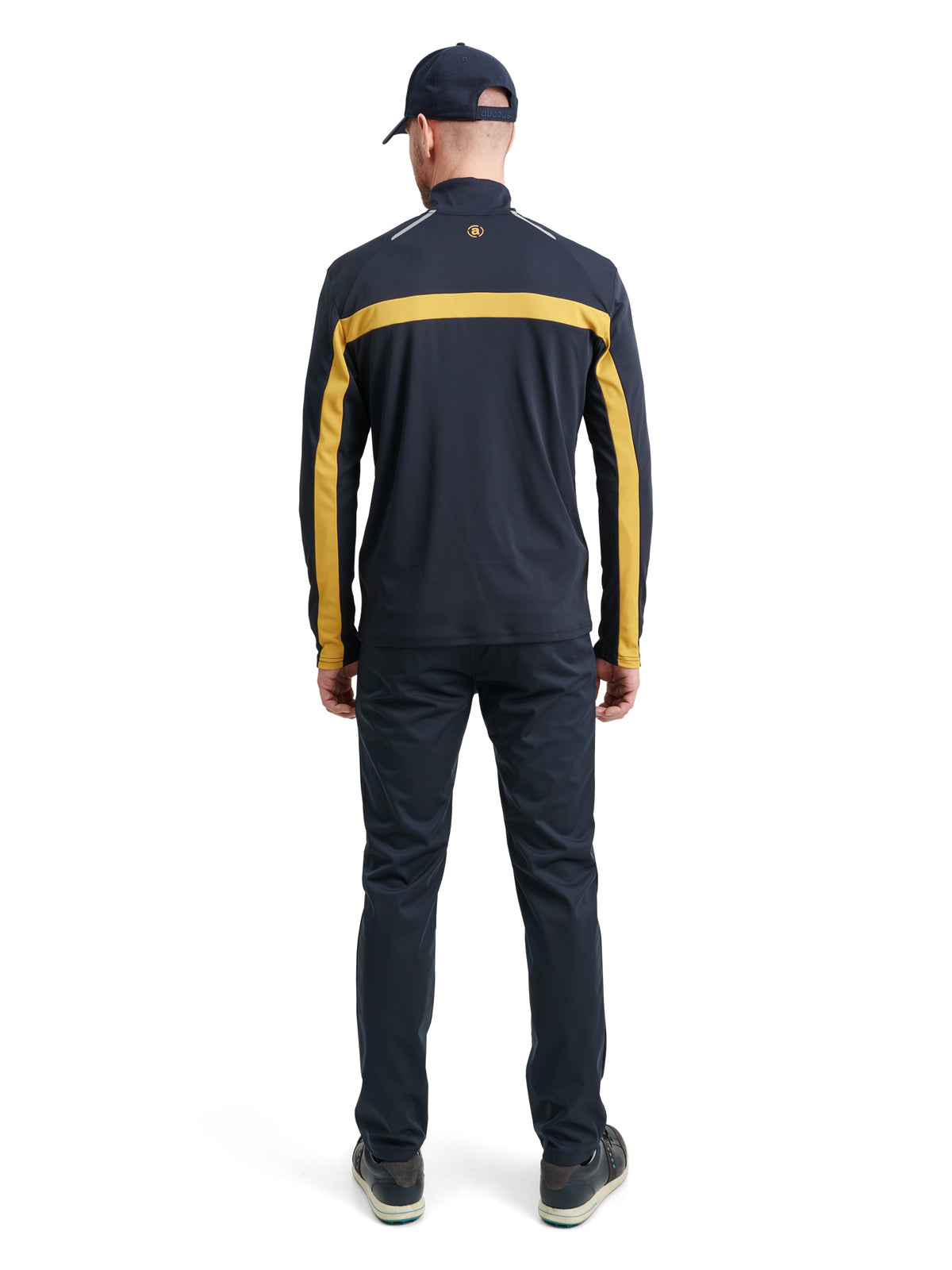 Mens Cypress longsleeve - navy/harvest-5