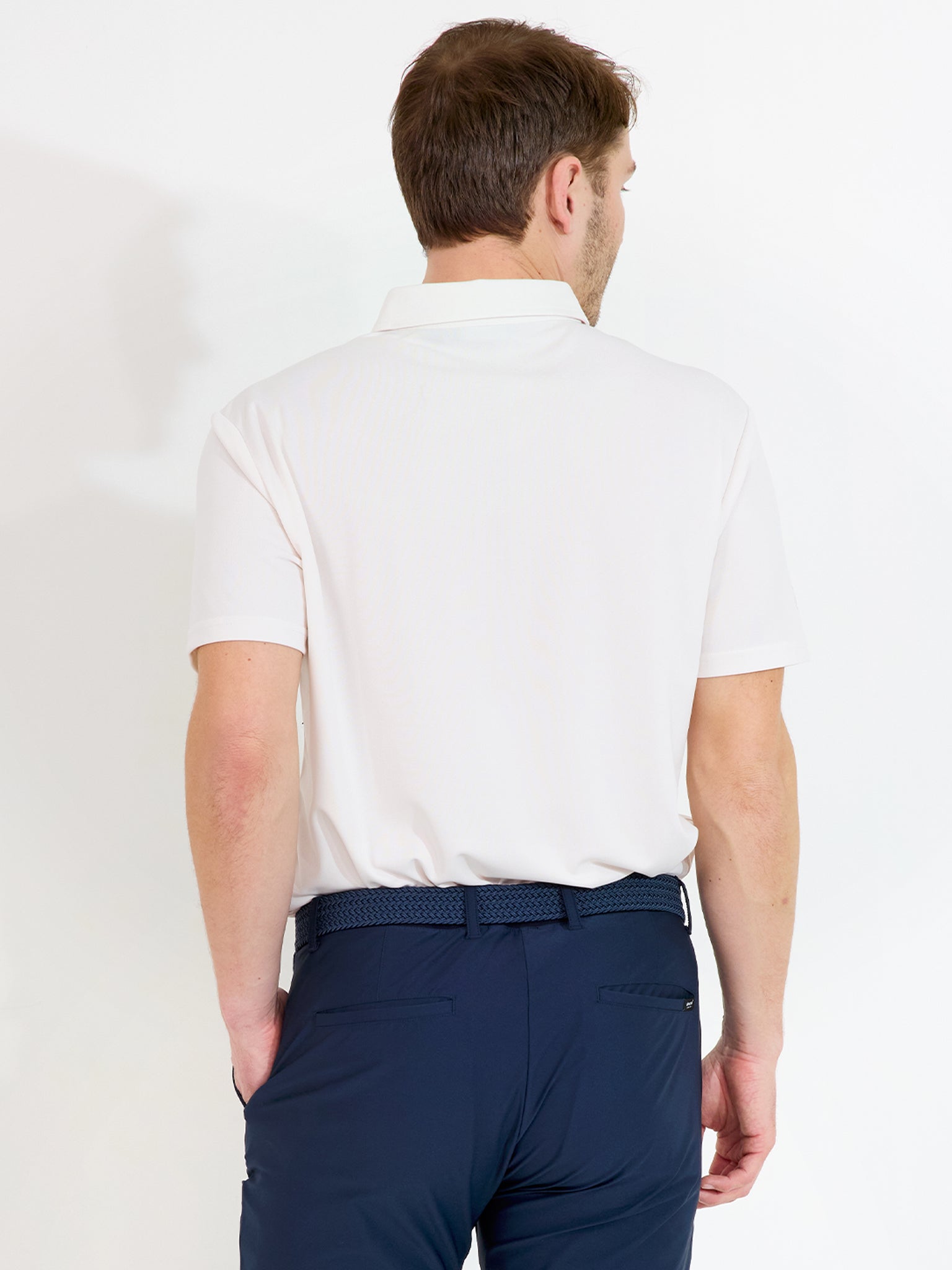 Mens Cruit drycool polo - clam