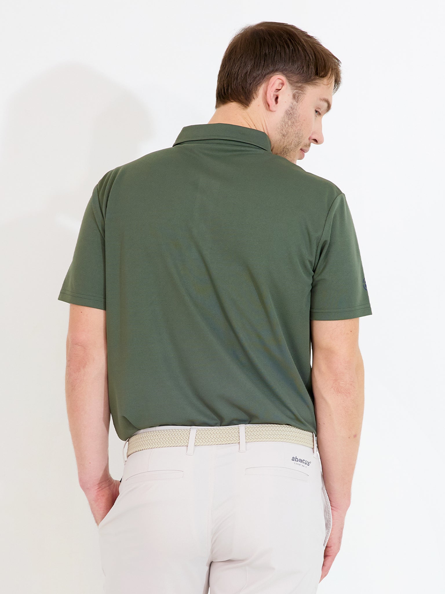 Mens Cruit drycool polo - forest