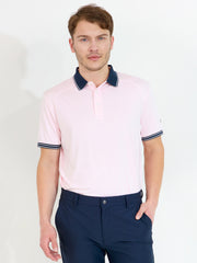 Mens Spey drycool polo - lt.pink