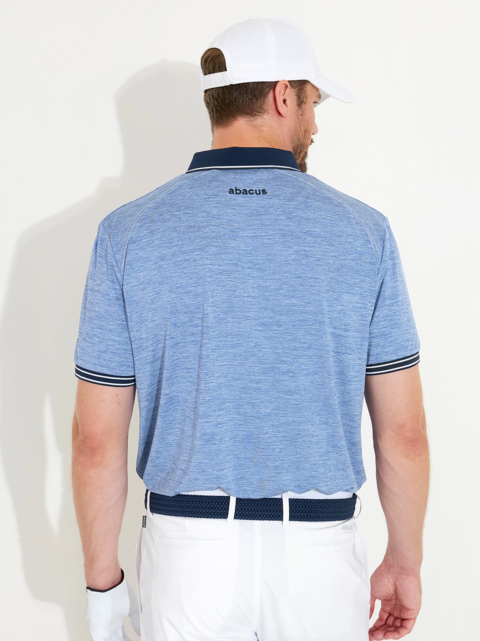 Mens Spey drycool polo - horizon blue