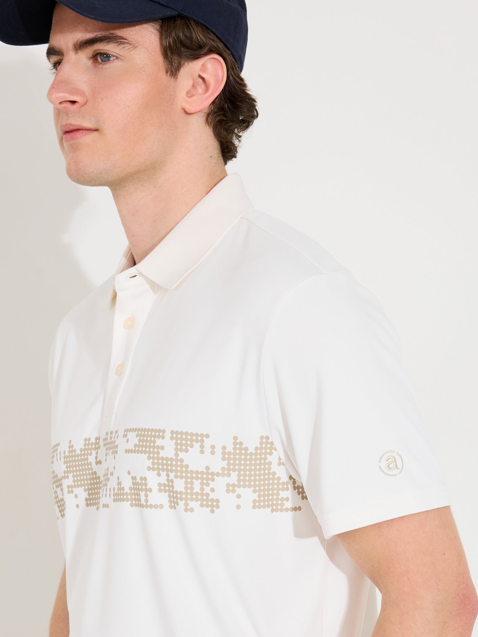 Mens Hosel drycool polo - clam-6
