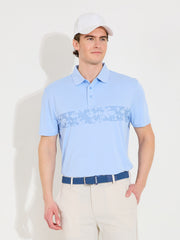 Mens Hosel drycool polo - iceblue