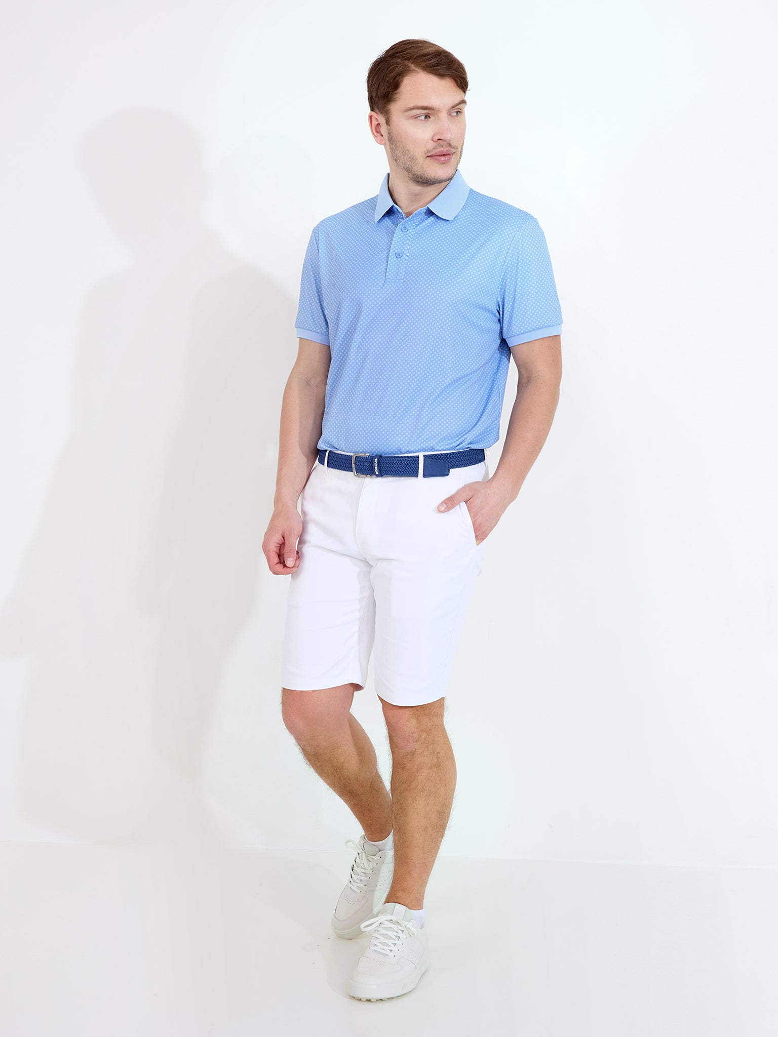 Mens Hayden drycool polo - iceblue-3
