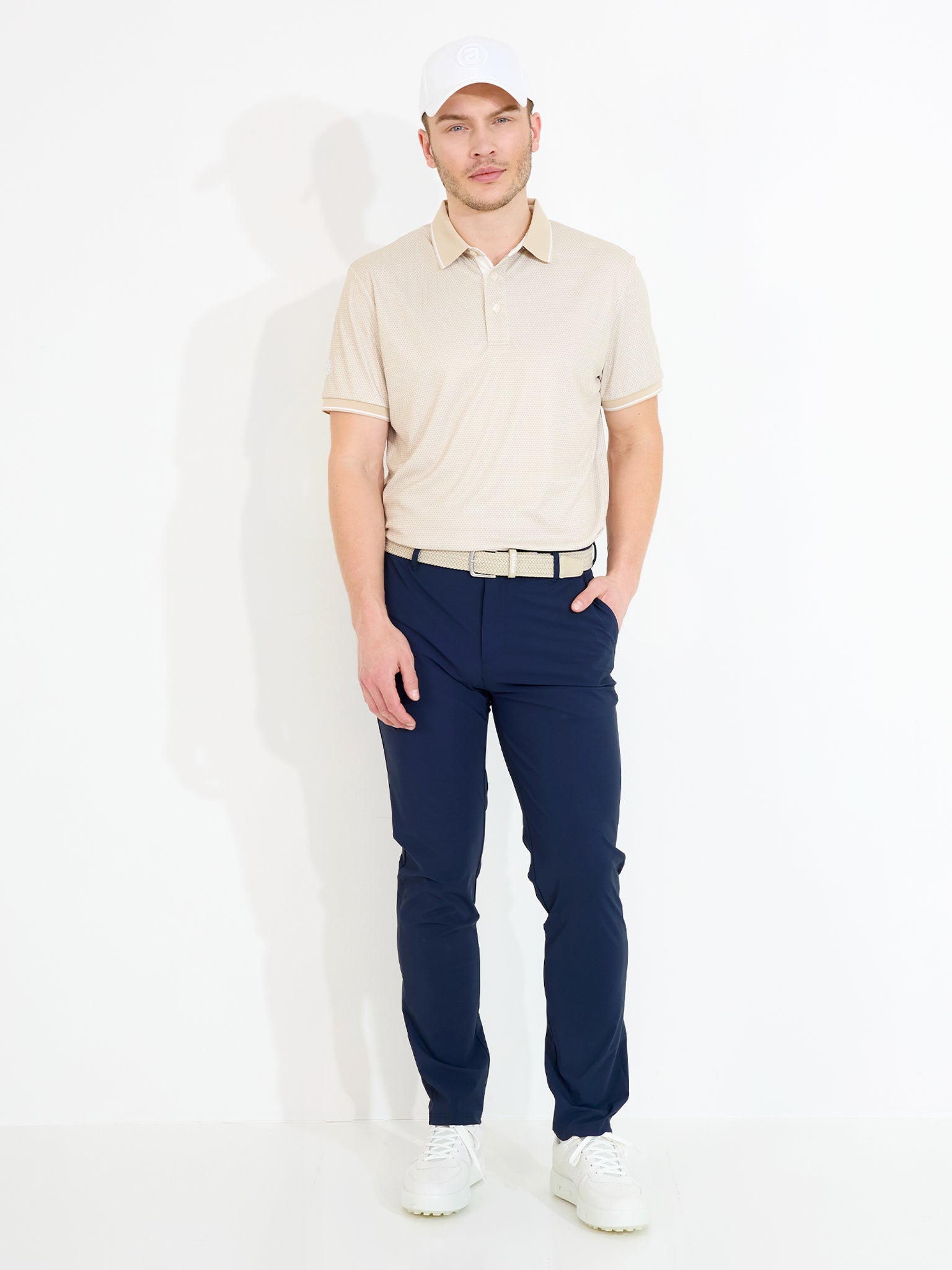 Mens Headfort drycool polo - lt.sand-3