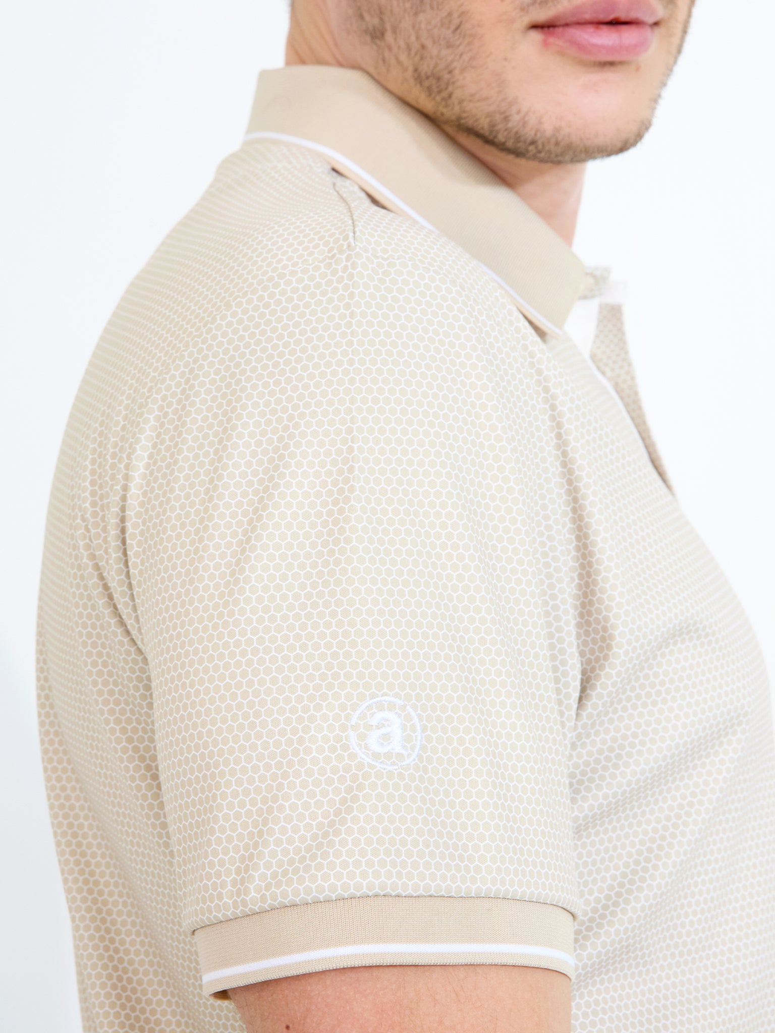 Mens Headfort drycool polo - lt.sand-5