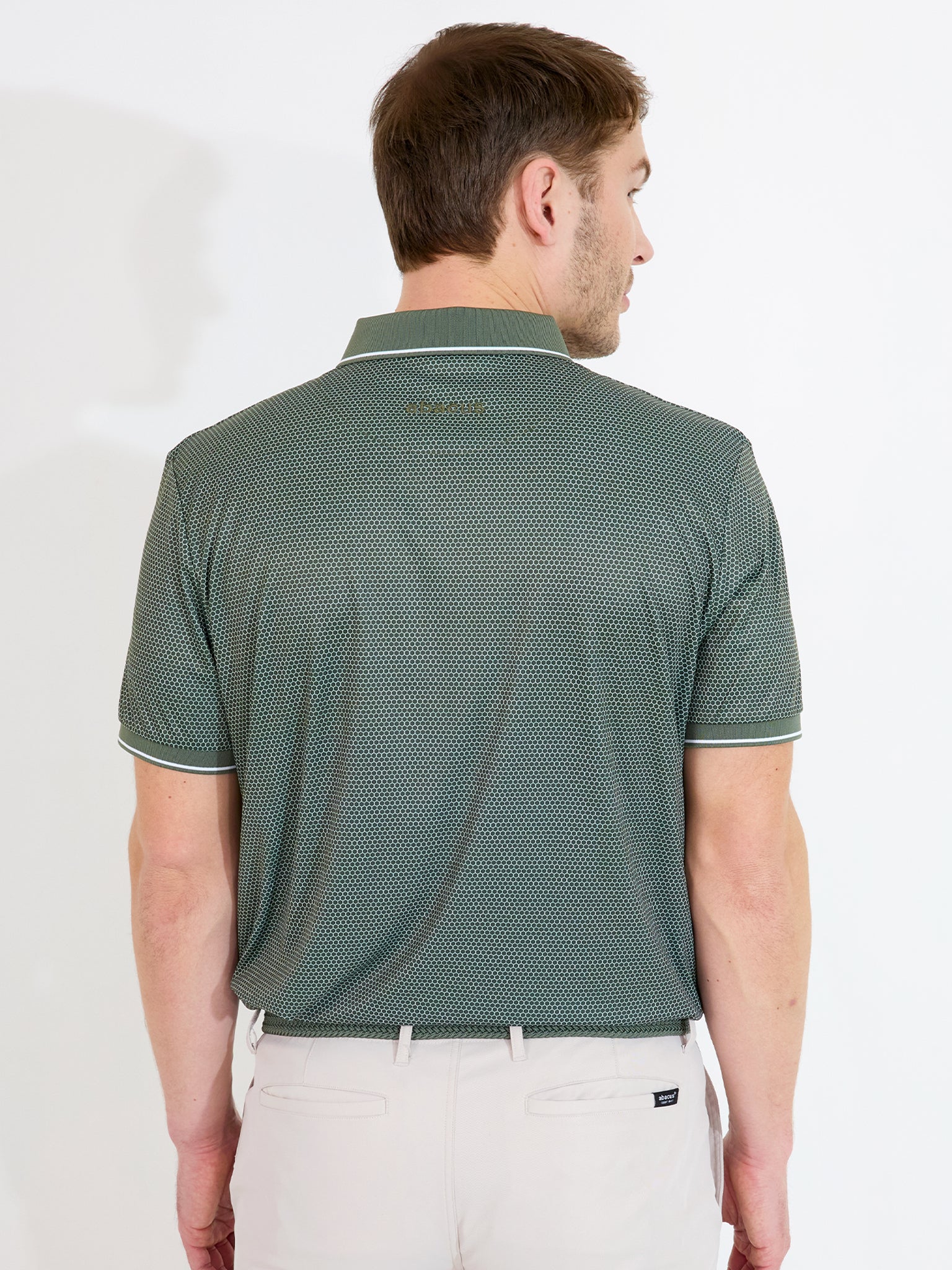 Mens Headfort drycool polo - forest