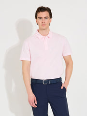 Mens Hillside polo - lt.pink