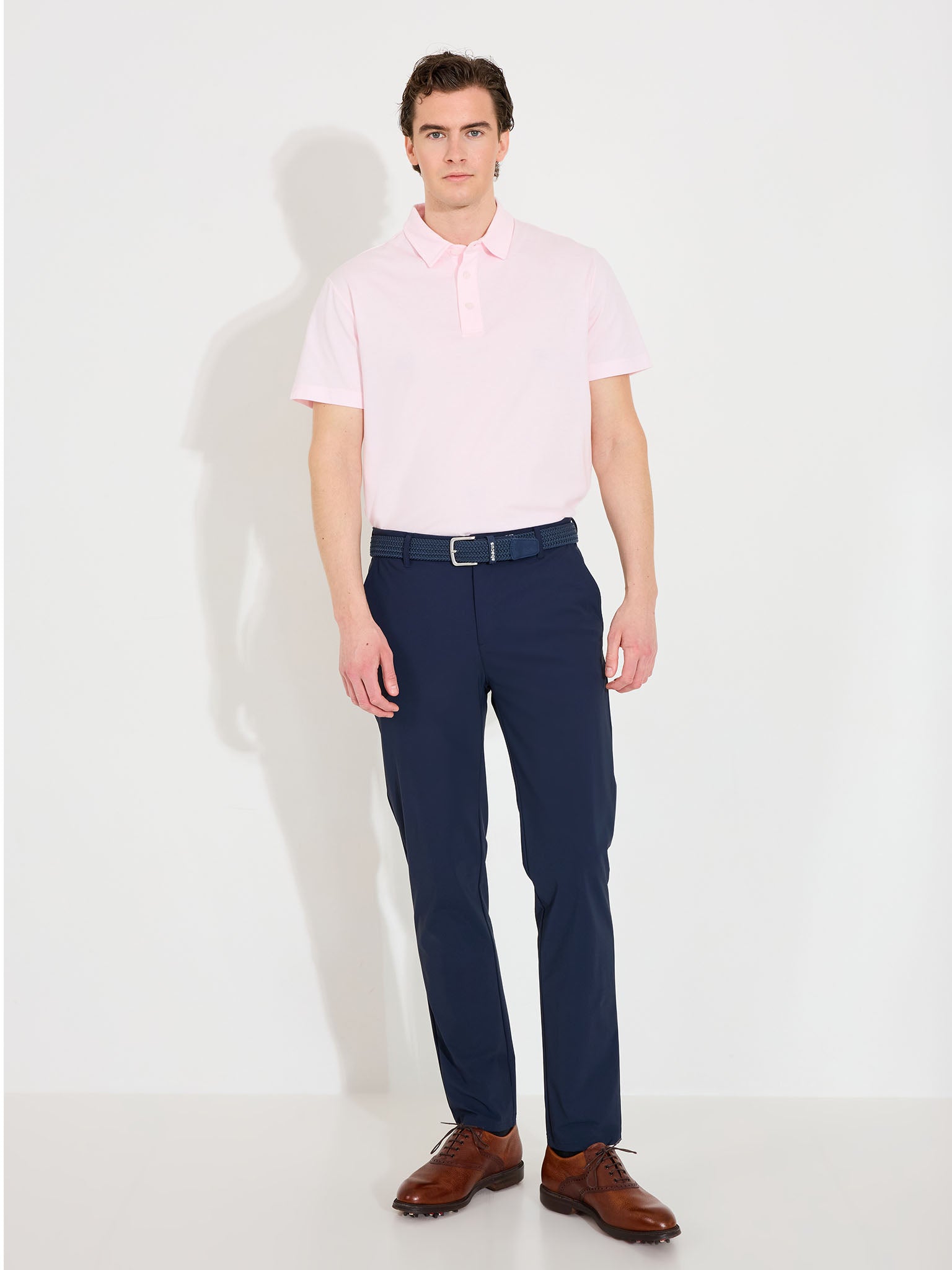 Mens Hillside polo - lt.pink-4