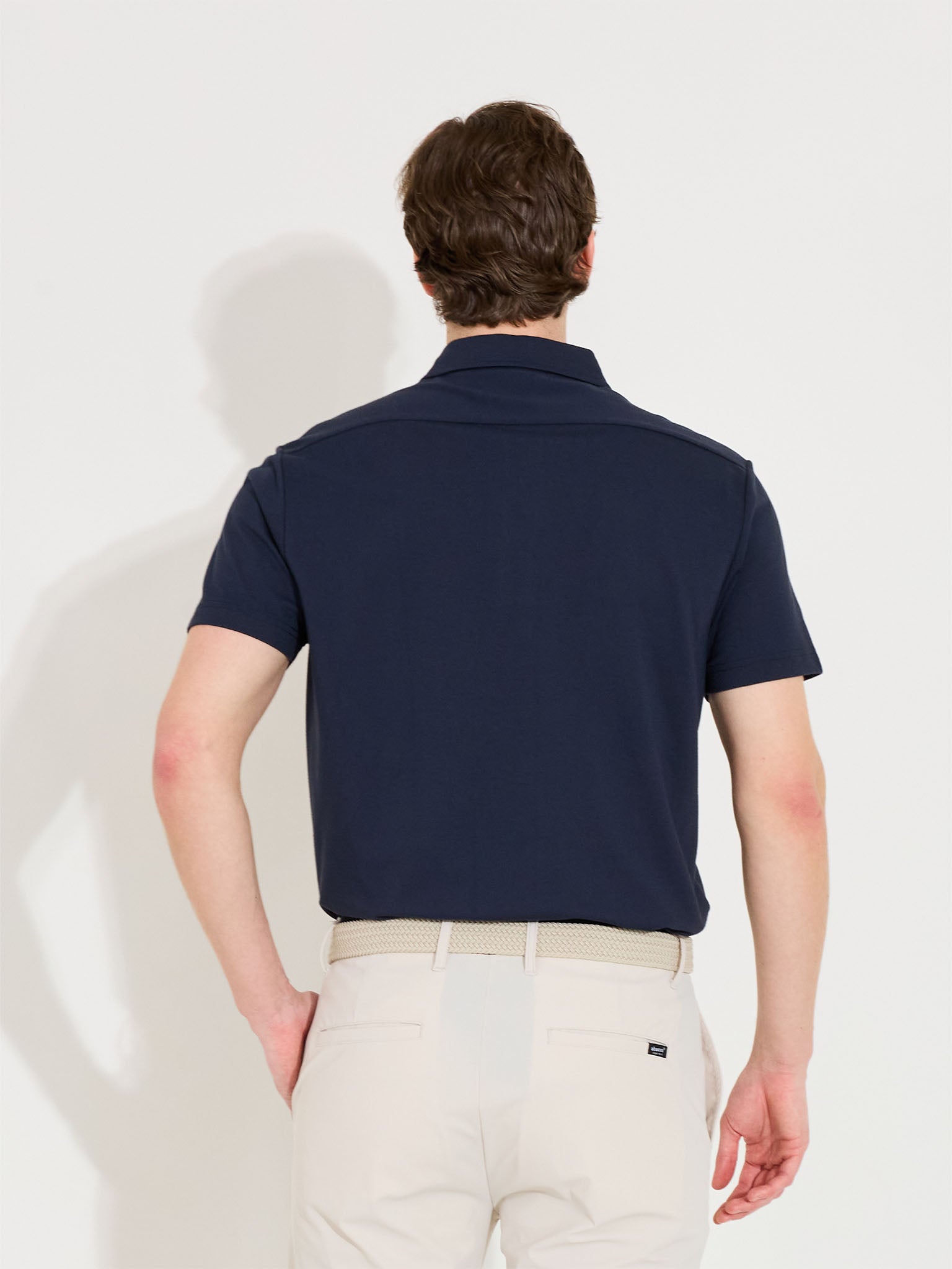 Mens Hillside polo - navy