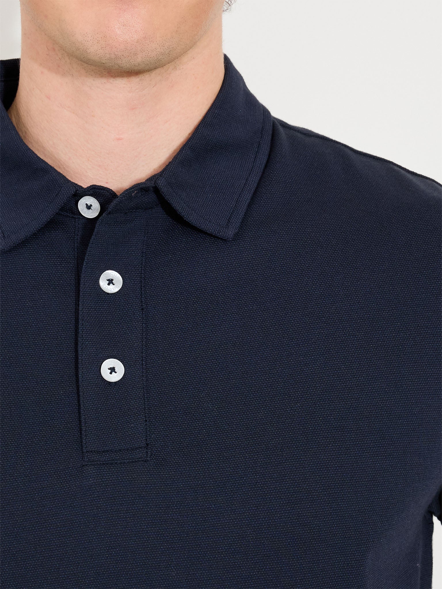 Mens Hillside polo - navy-4