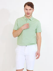 Mens Hillside polo - apple