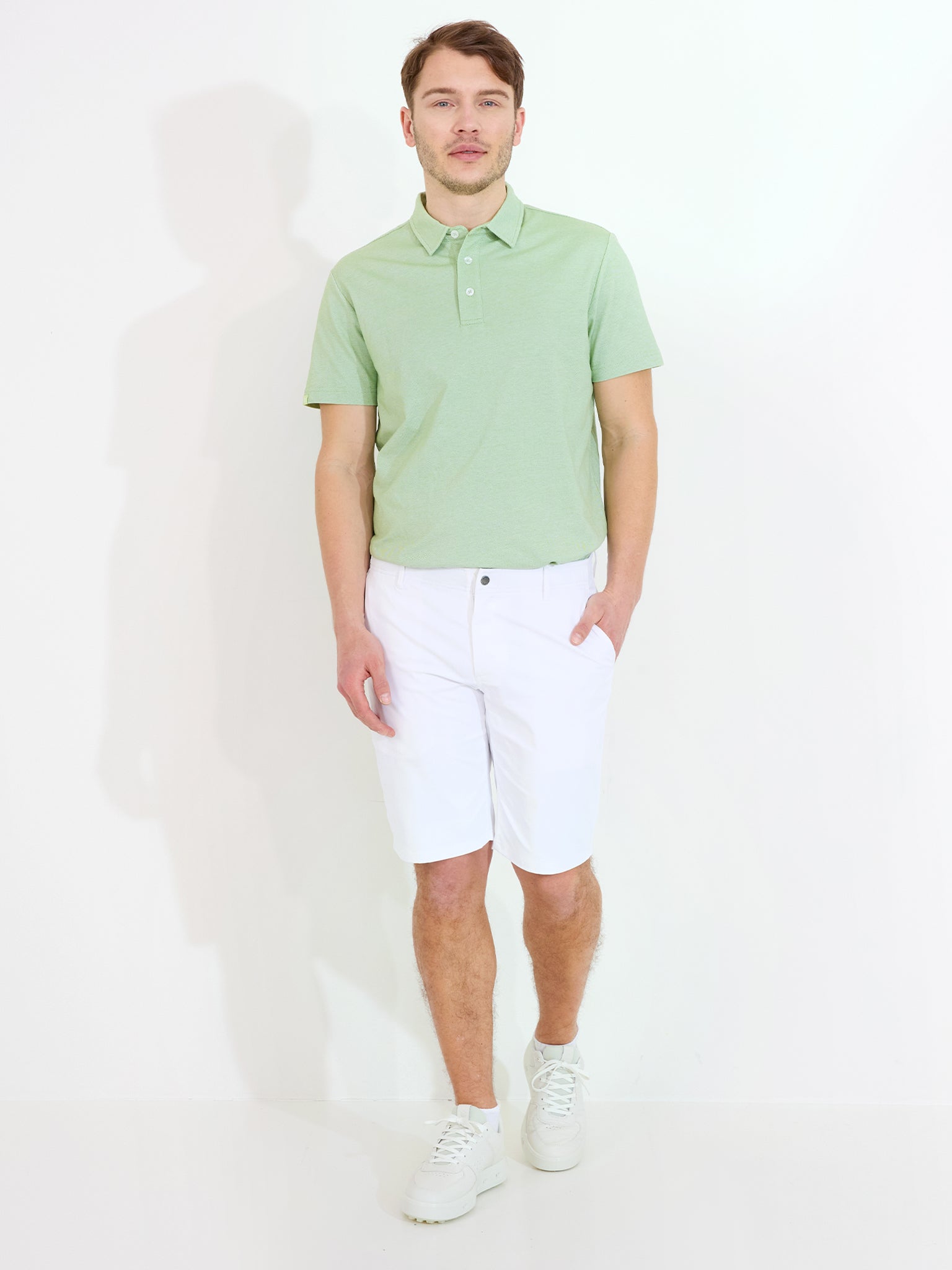 Mens Hillside polo - apple-3