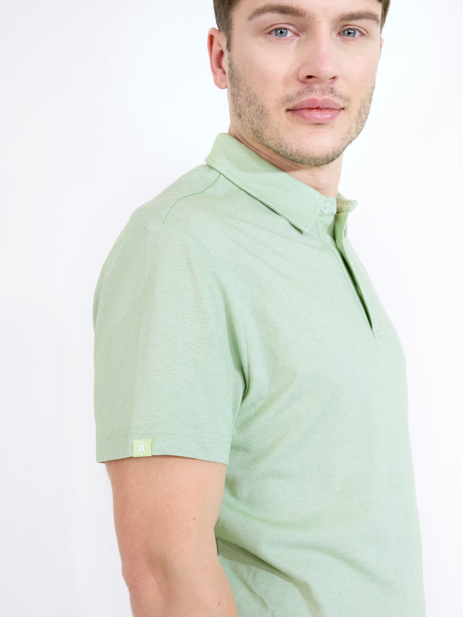 Mens Hillside polo - apple-4