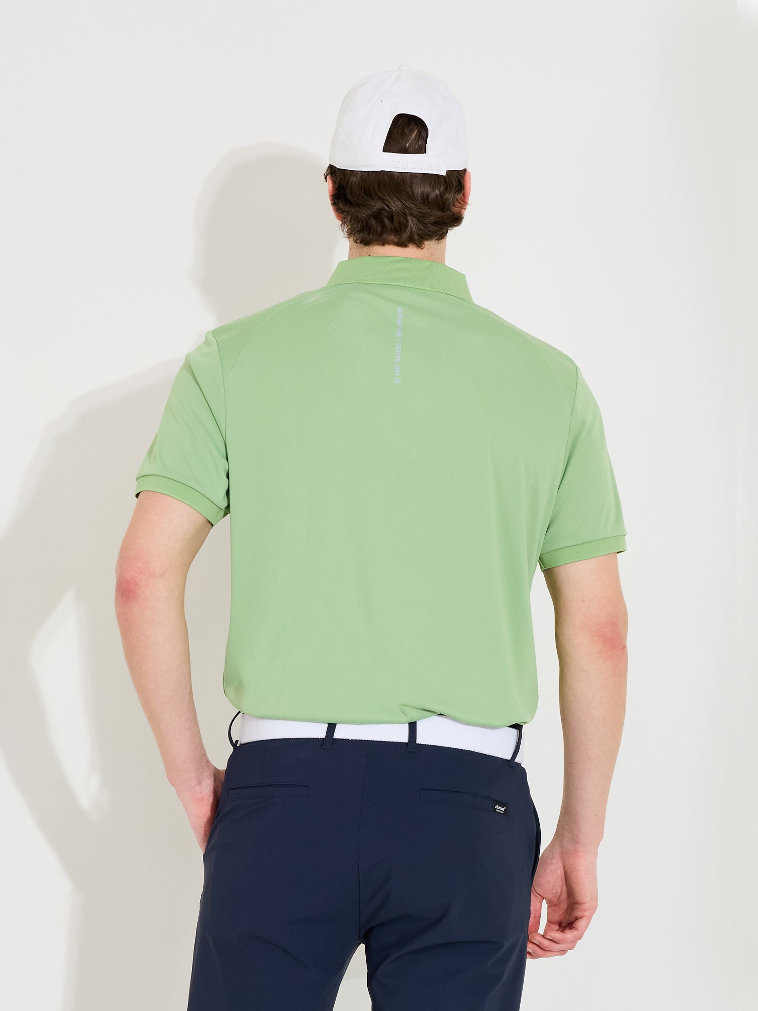 Mens Hammel recycled polo - apple