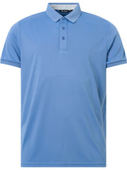 Mens Hammel recycled polo - horizon blue