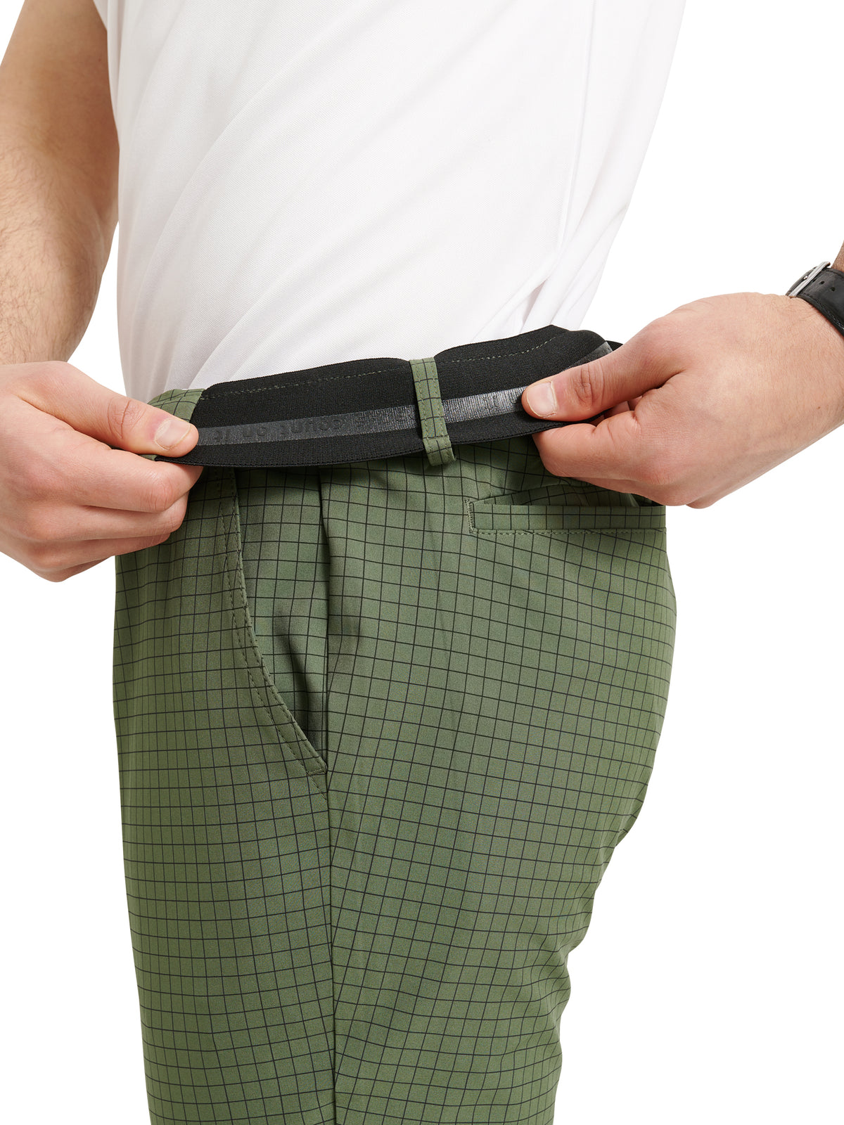Mens Rockliffe trousers - forest-3