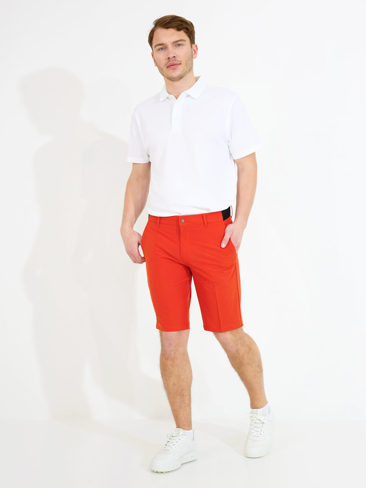 Mens Rockliffe shorts - lobster-3