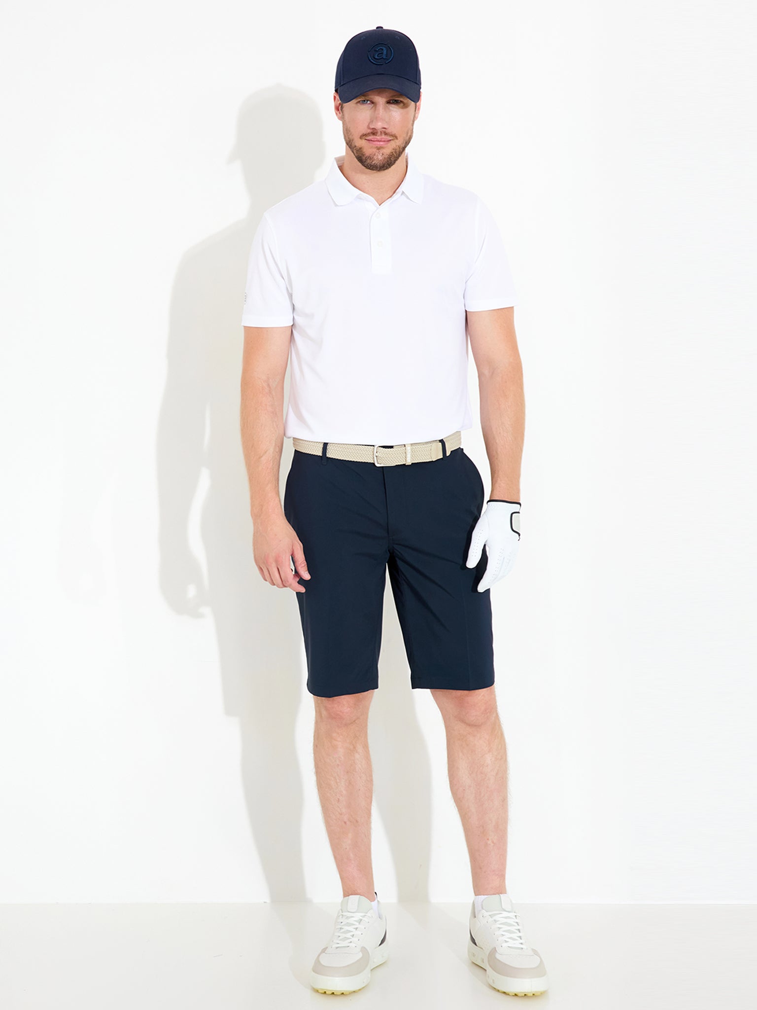 Men Cleek flex shorts - navy-3