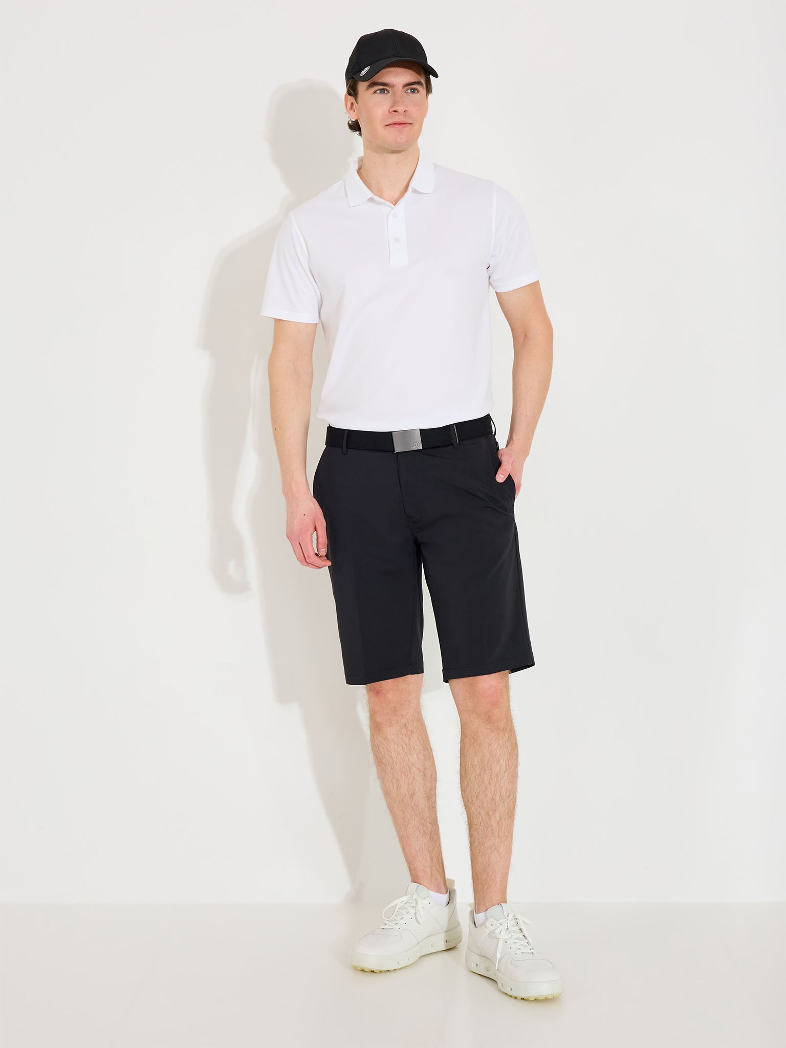 Men Cleek flex shorts - black-3