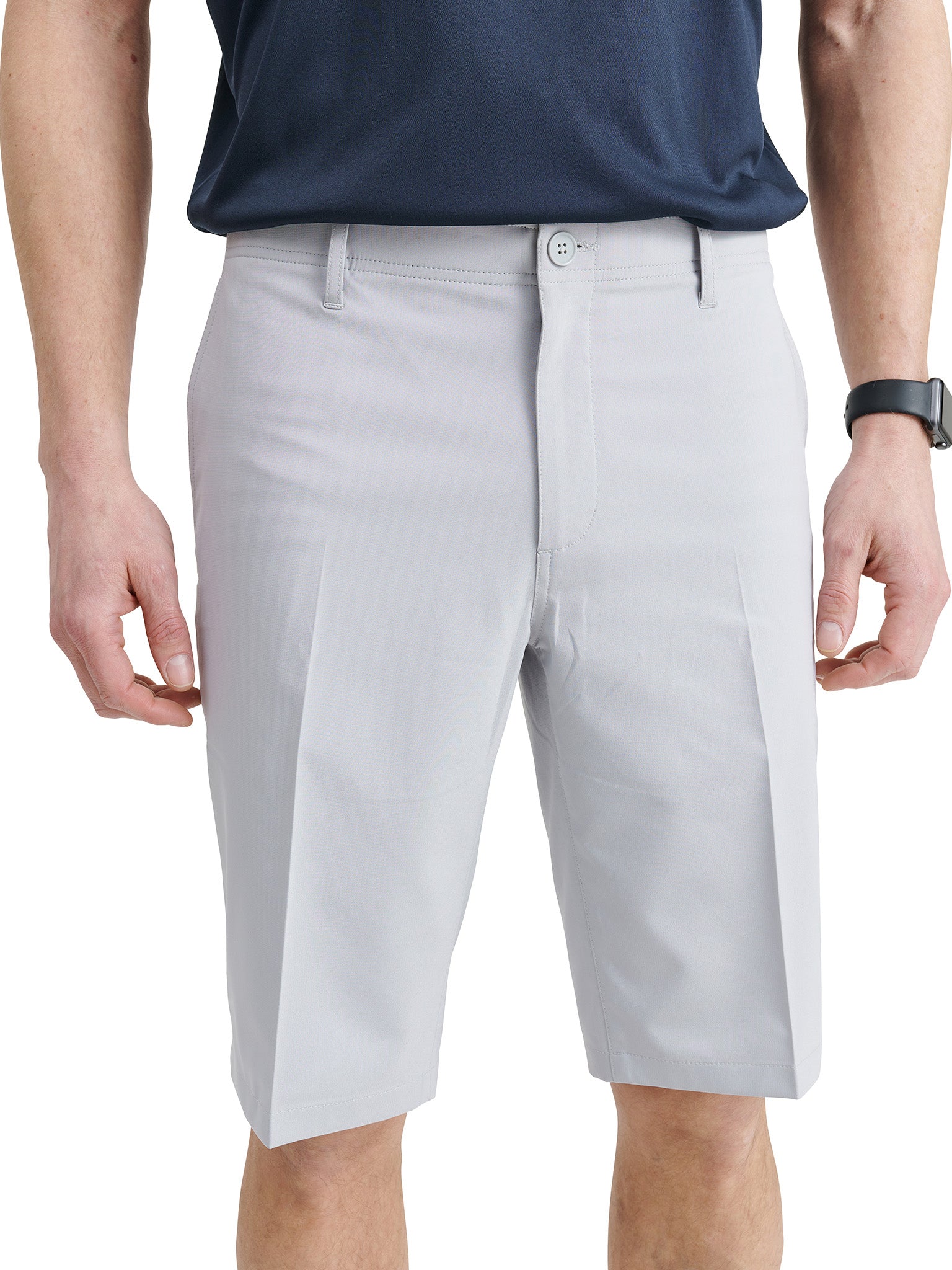 Men Cleek flex shorts - lt.grey-6