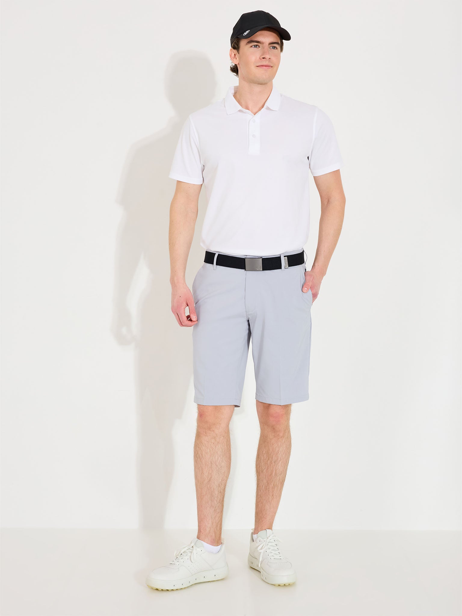 Men Cleek flex shorts - lt.grey