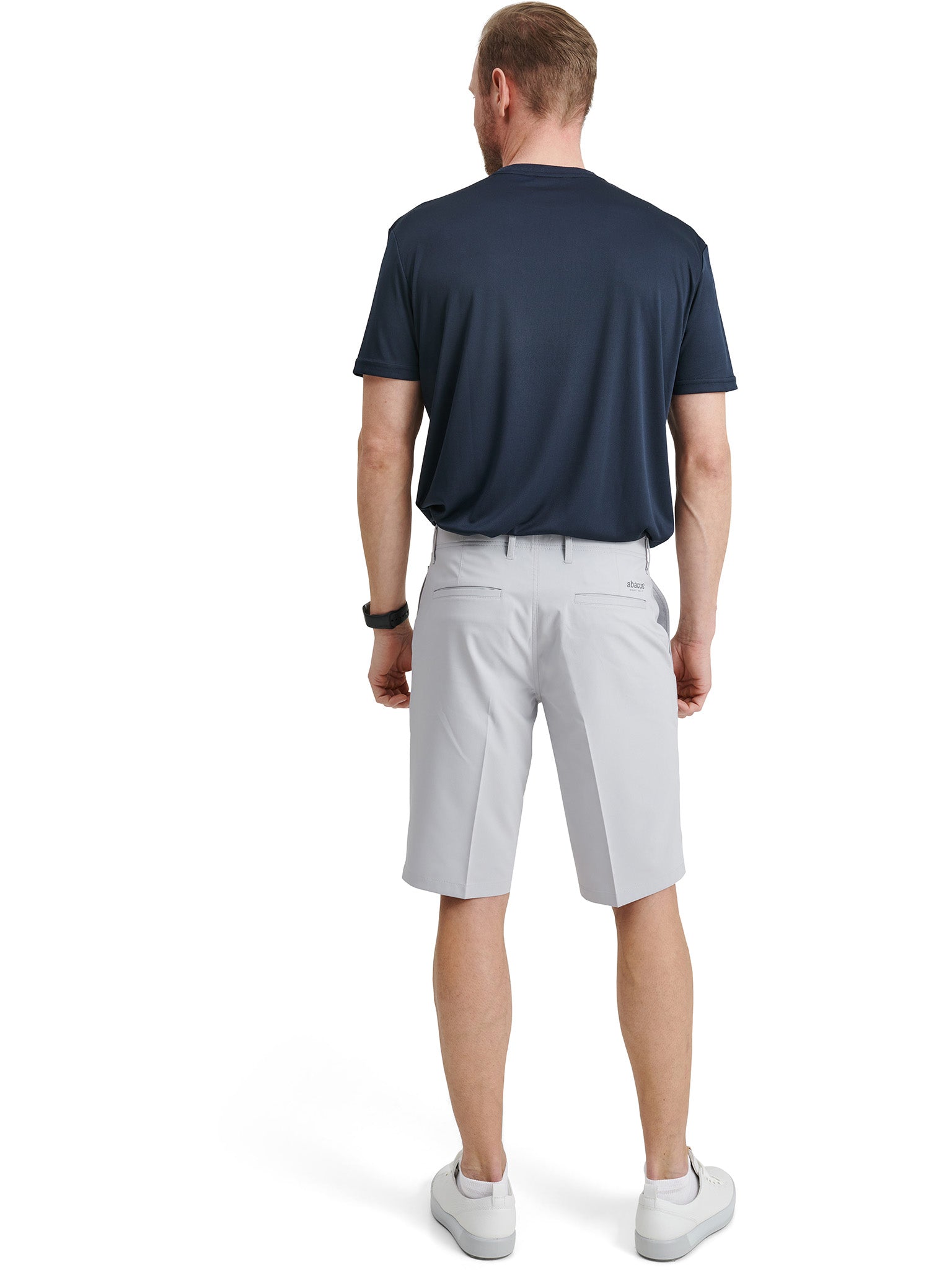 Men Cleek flex shorts - lt.grey-8