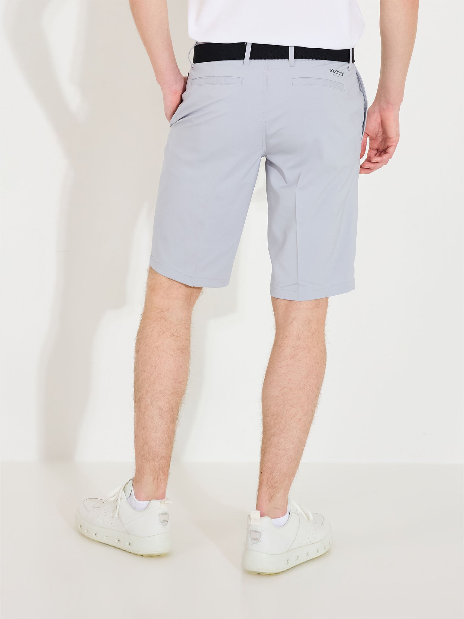 Men Cleek flex shorts - lt.grey-3