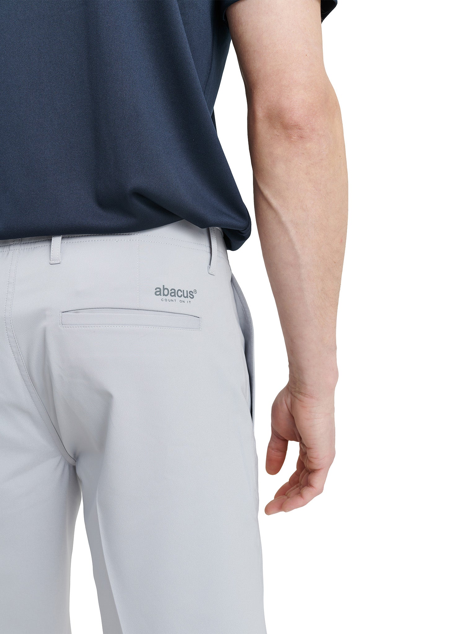 Men Cleek flex shorts - lt.grey-9