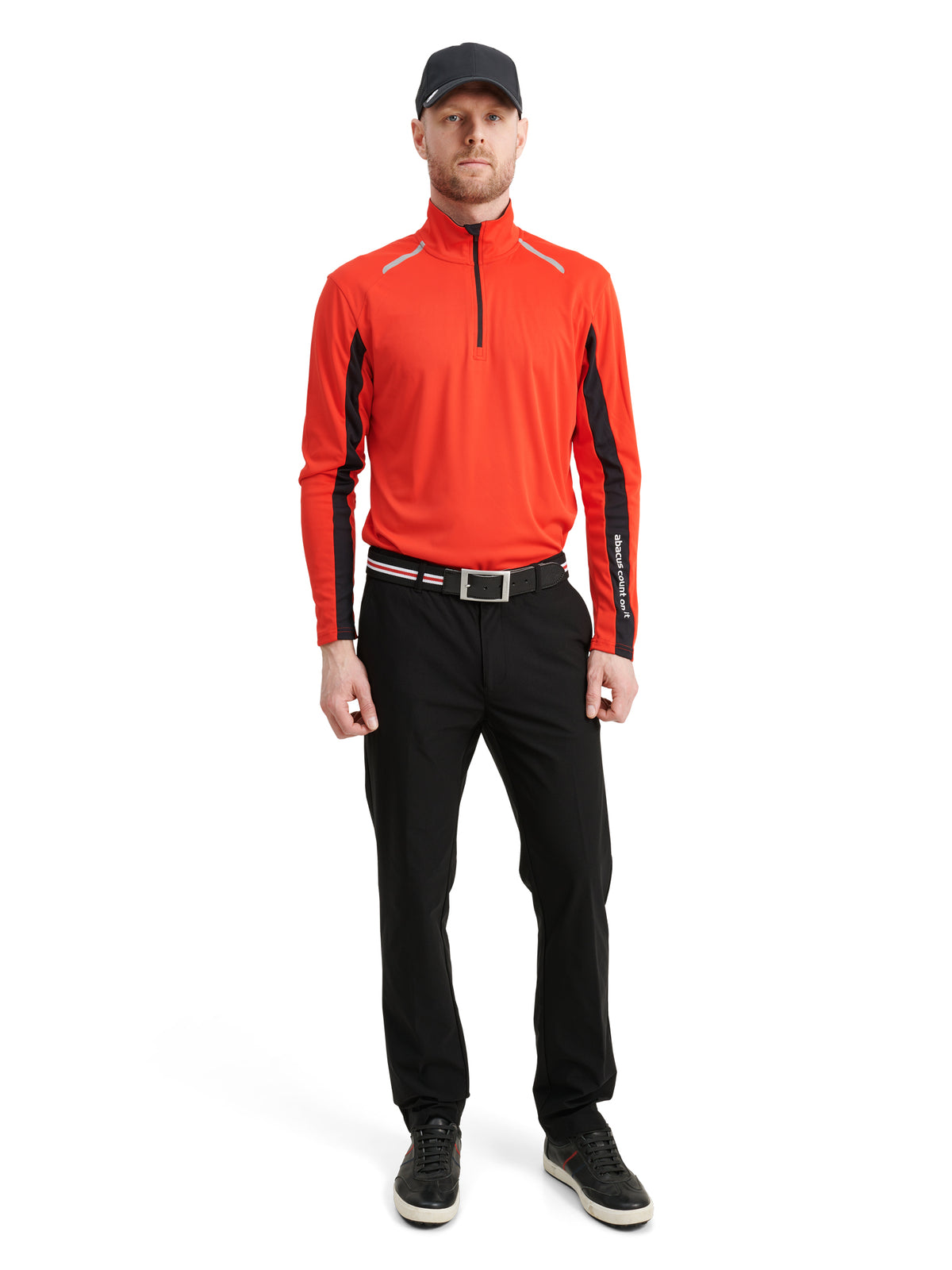 Mens Mellion Stretch trousers - black-1