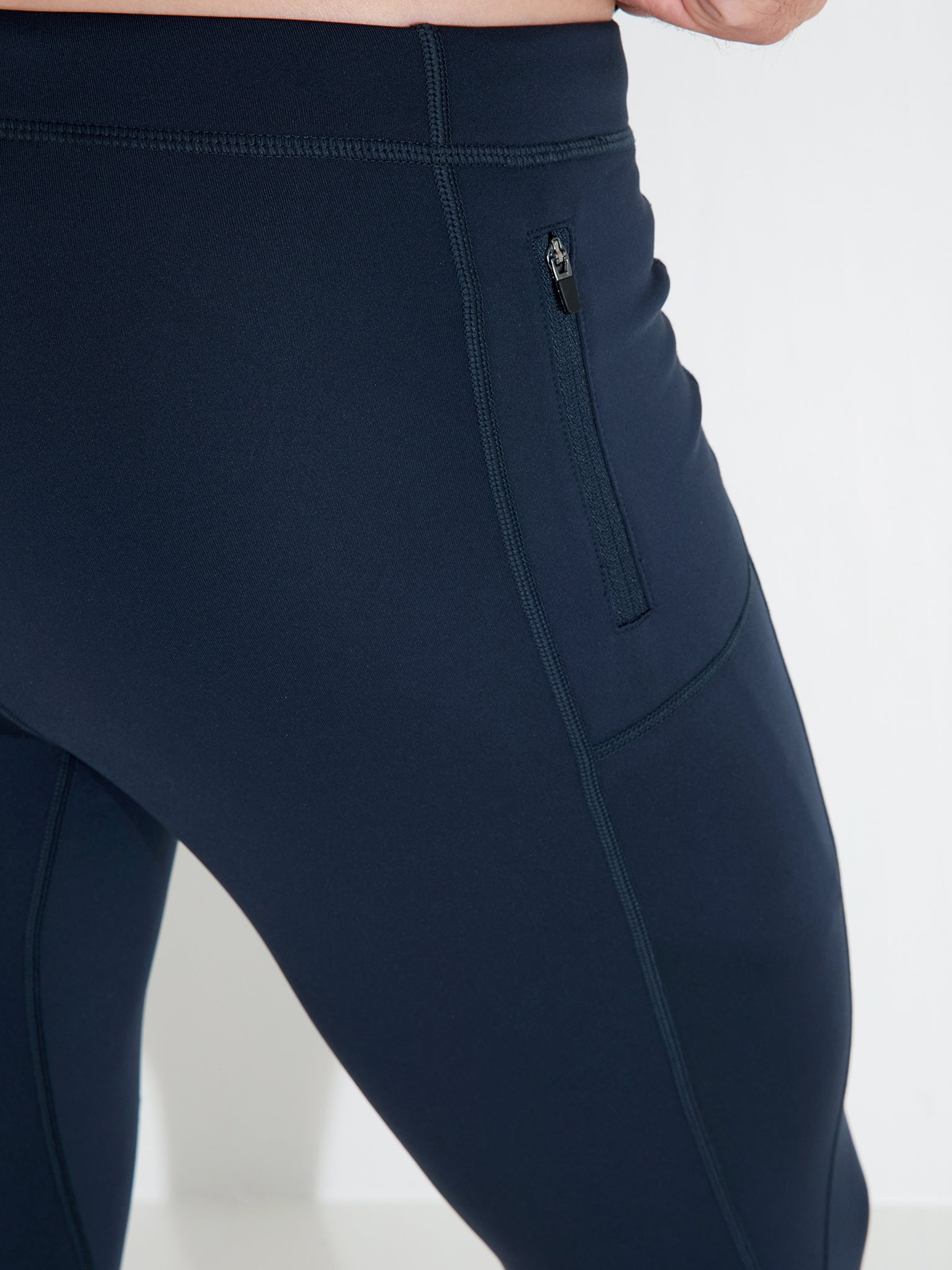 Mens Doonbeg baselayer tights - navy-4